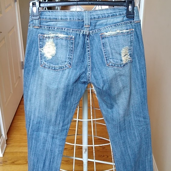 S - Marque Distressed Cropped Jeans - Picture 6 of 15